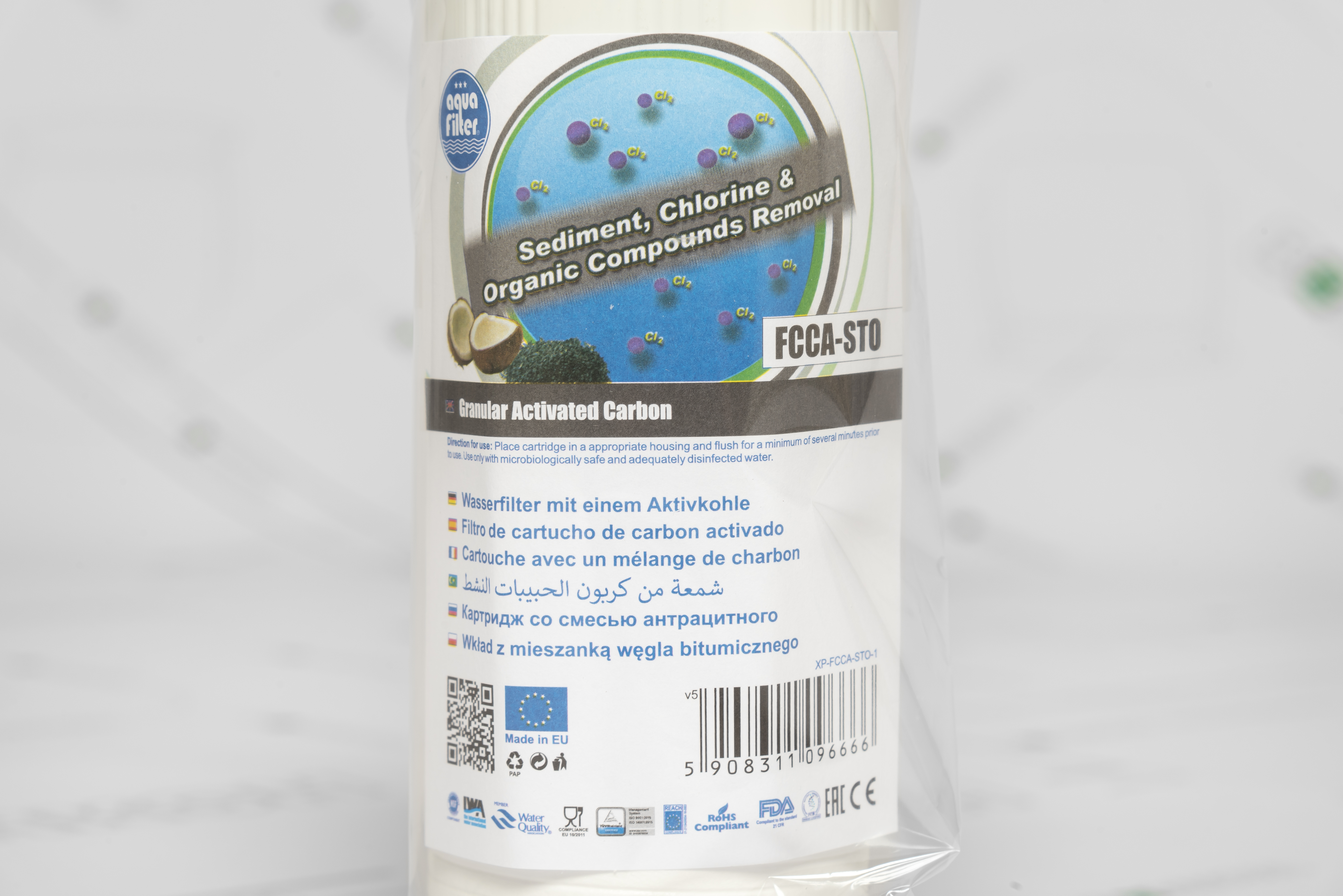 Картридж для фильтра Aquafilter FCCA-STO (Уголь)  цена 142.00 грн - фотография 2
