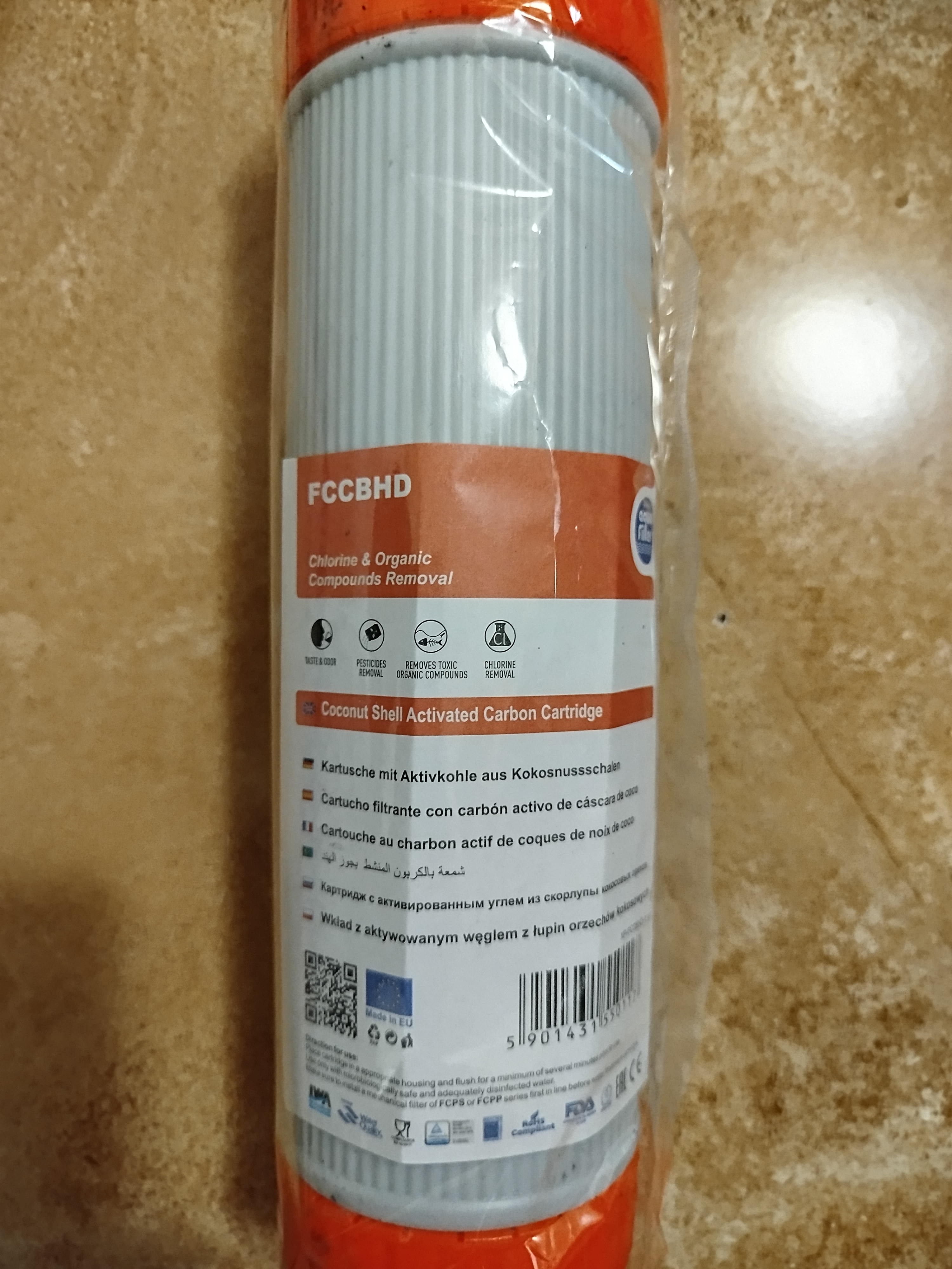 Фото  от покупателя Сиротюк Владимир к товару Картридж для фильтра