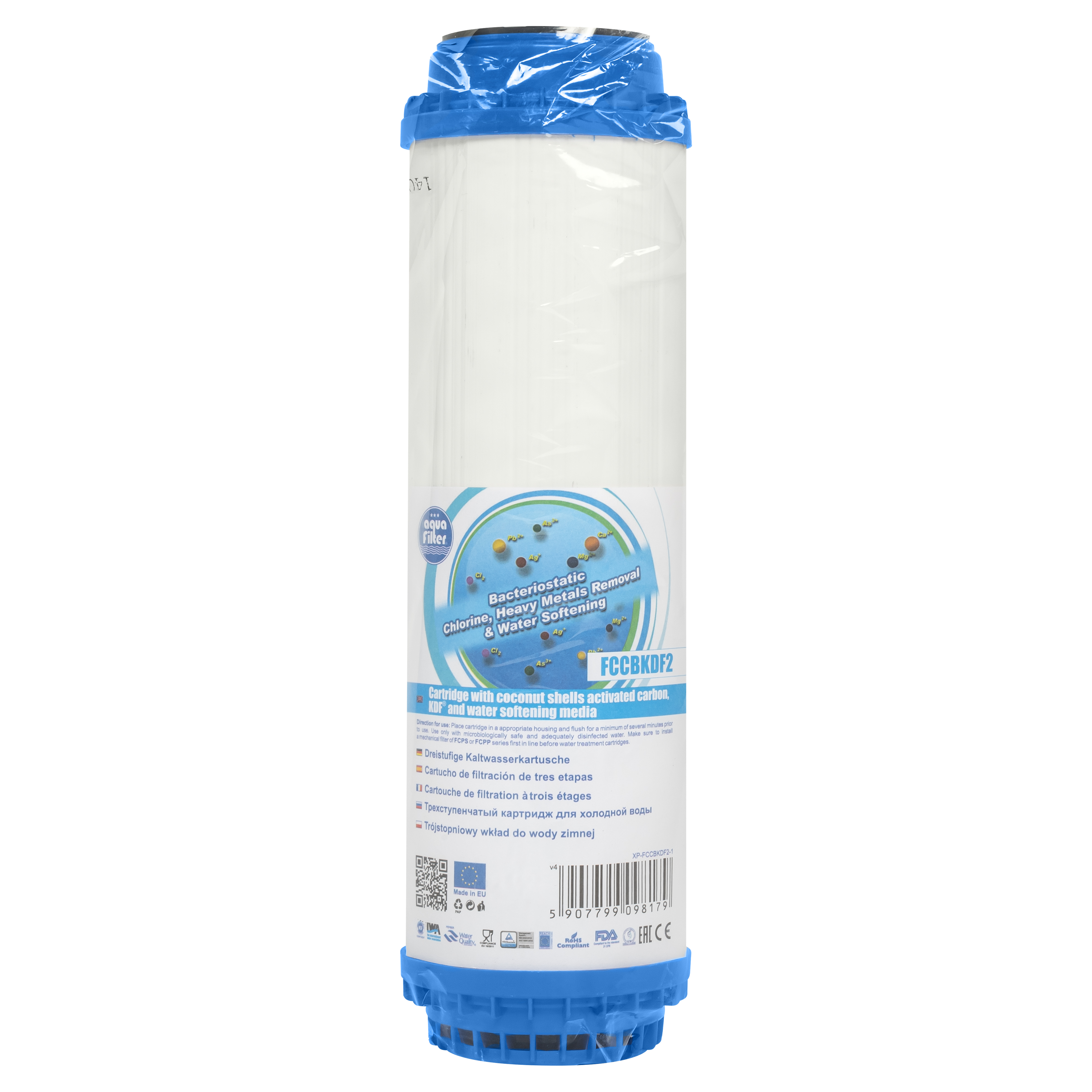 Картридж Aquafilter для холодної води Aquafilter FCCBKDF2 (вугілля) 