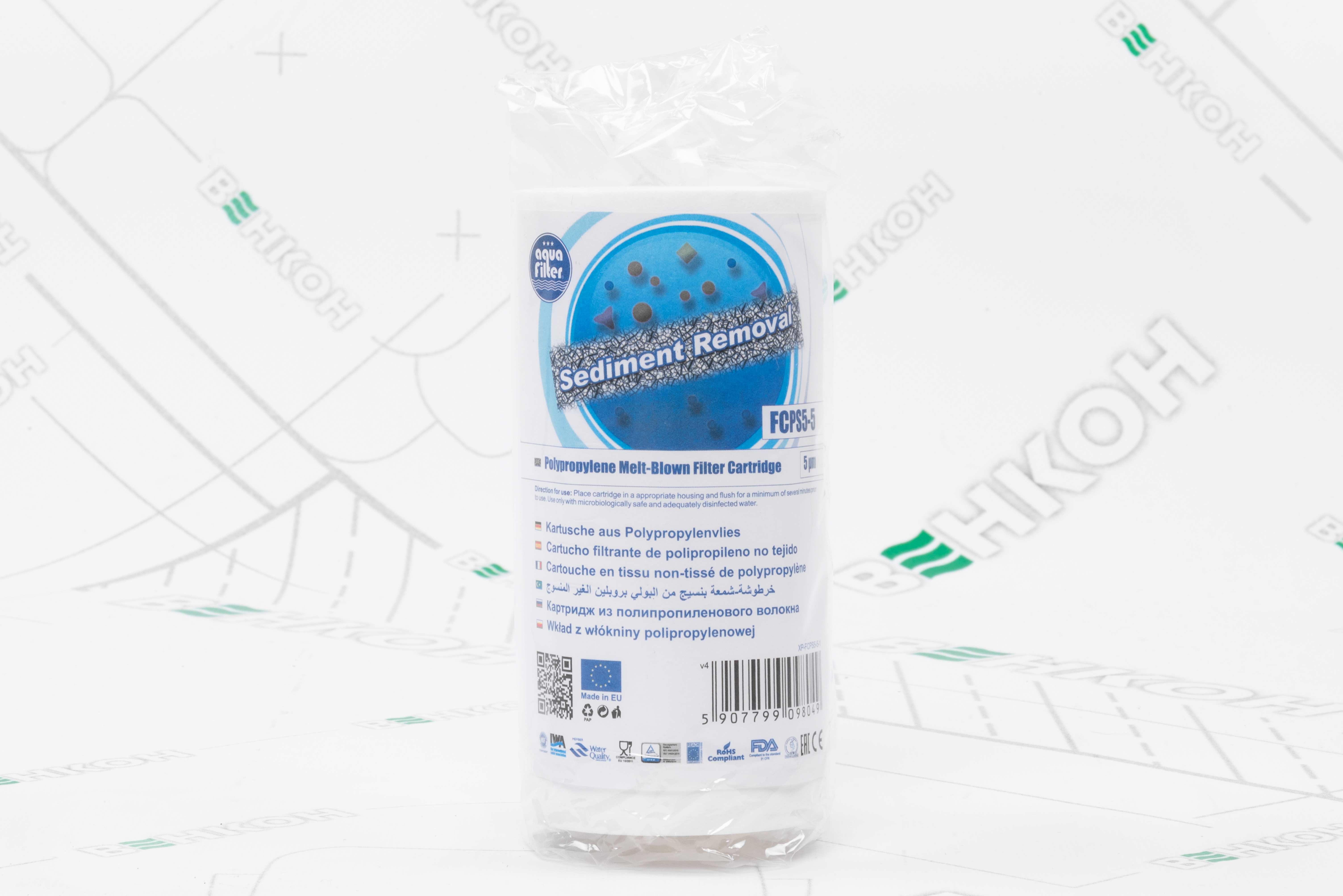 Картридж для фільтра Aquafilter FCPS5-5 (механіка)  ціна 39.00 грн - фотографія 2