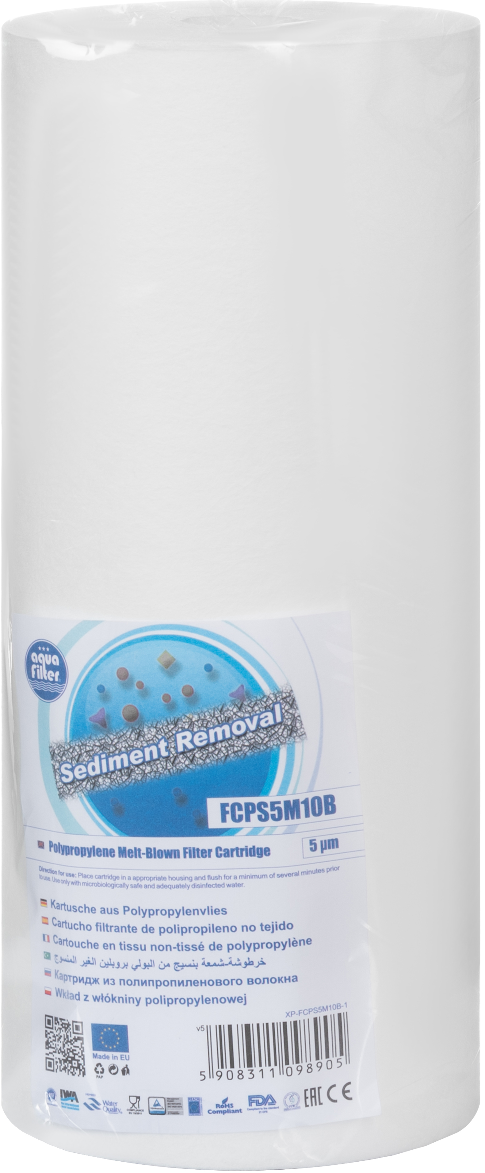 Купити картридж для фільтра Aquafilter FCPS5M10B (механіка)  в Кропивницькому