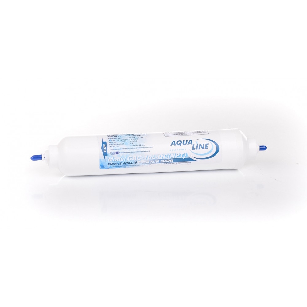 Aqualine IN-LINE GAC-10L-QC(NPT) (вугілля)