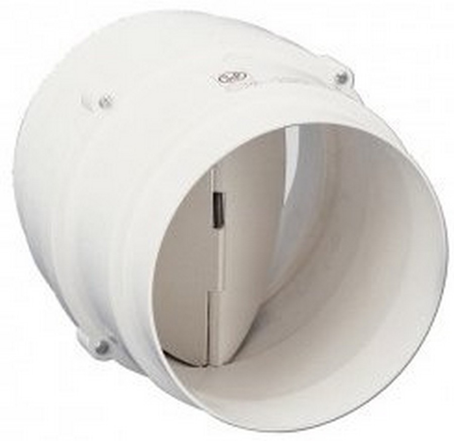 Пластиковий зворотний клапан вентиляційний Soler&Palau CM-130