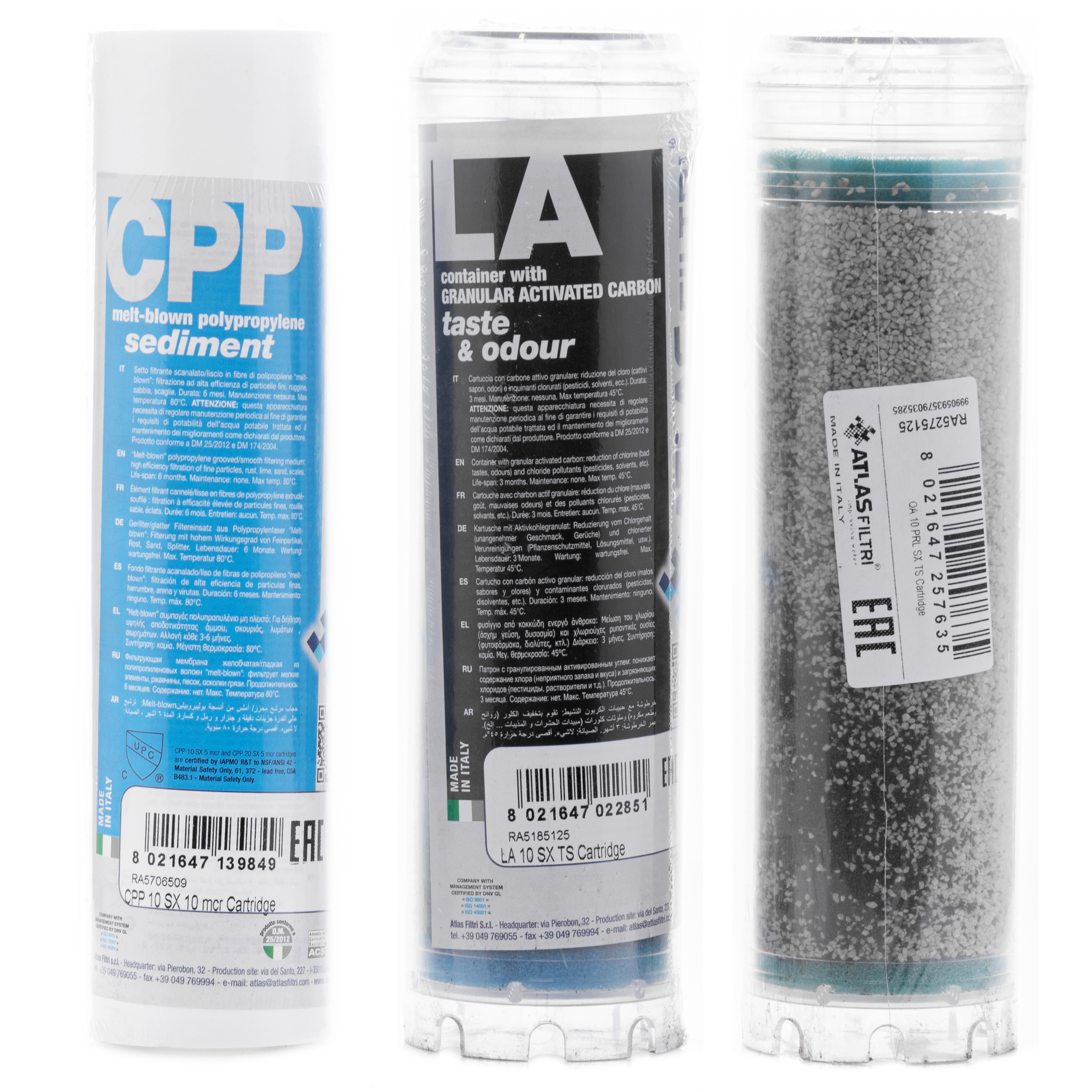 Інструкція картридж atlas filtri від неприємного запаху Atlas Filtri CPP+QA PRL+LA (LSP000003)