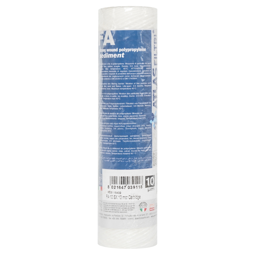 Atlas Filtri FA 10" SX 10 mcr (RE5115409) (механіка)