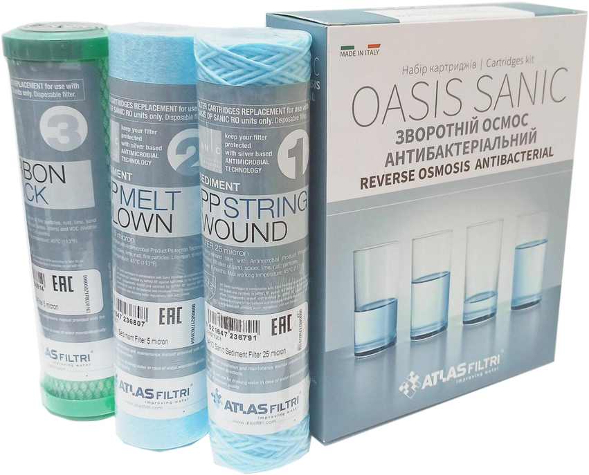 Atlas Filtri OASIS DP SANIC (FA SANIC+CPP SANIC+CB VOC) (LSP000005)
