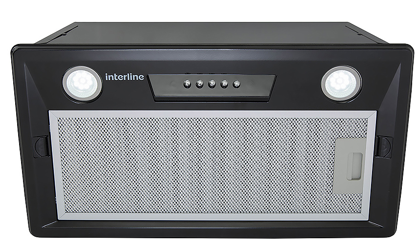 Вытяжка Interline кухонная Interline Smart BK A/60/T