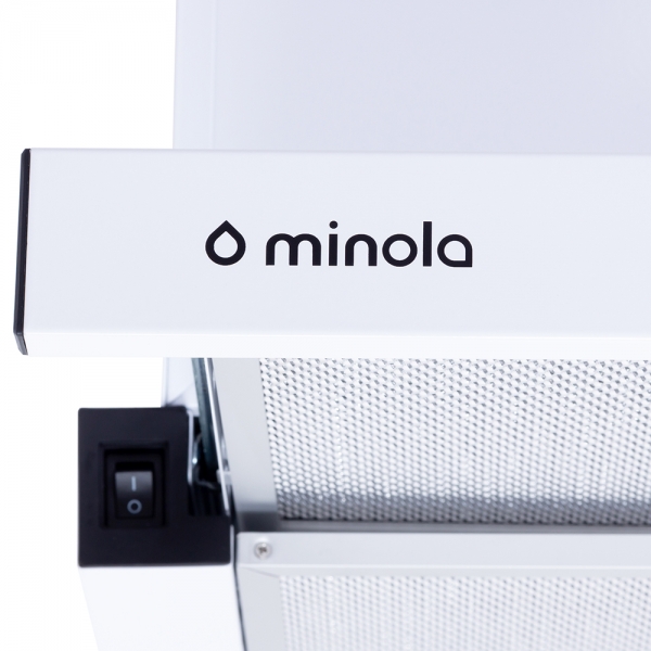 Кухонна витяжка Minola HTL 6214 WH 700 LED зовнішній вигляд - фото 9