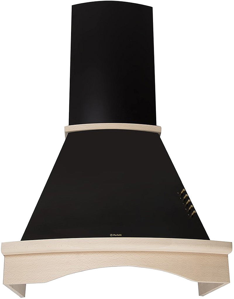 Цена кухонная вытяжка Perfelli K 614 Black Country LED в Полтаве