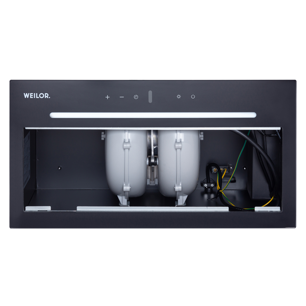 Кухонная вытяжка Weilor PBSR 52652 GLASS FBL 1300 LED Strip инструкция - изображение 6