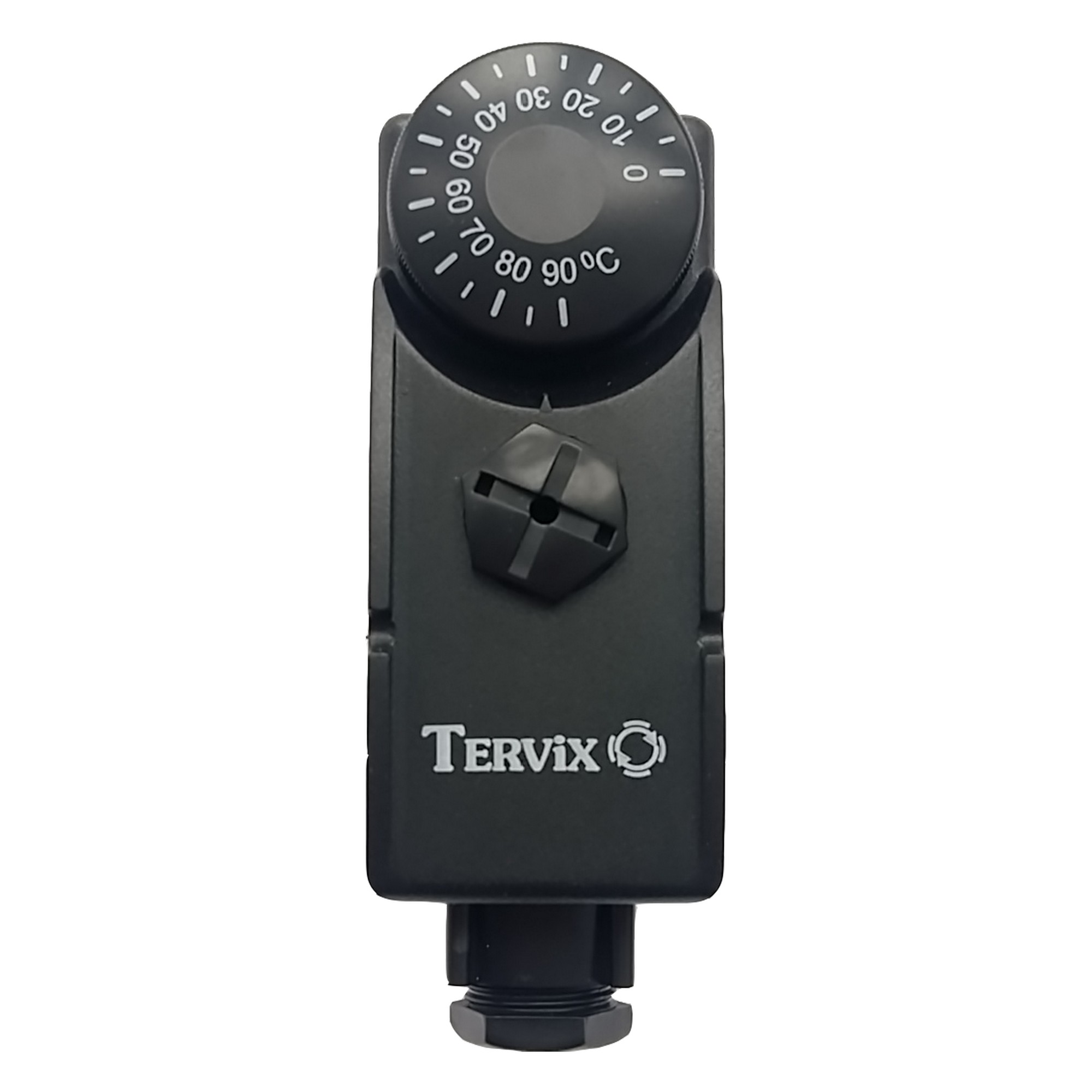 Терморегулятор черного цвета Tervix Pro Line 0-90