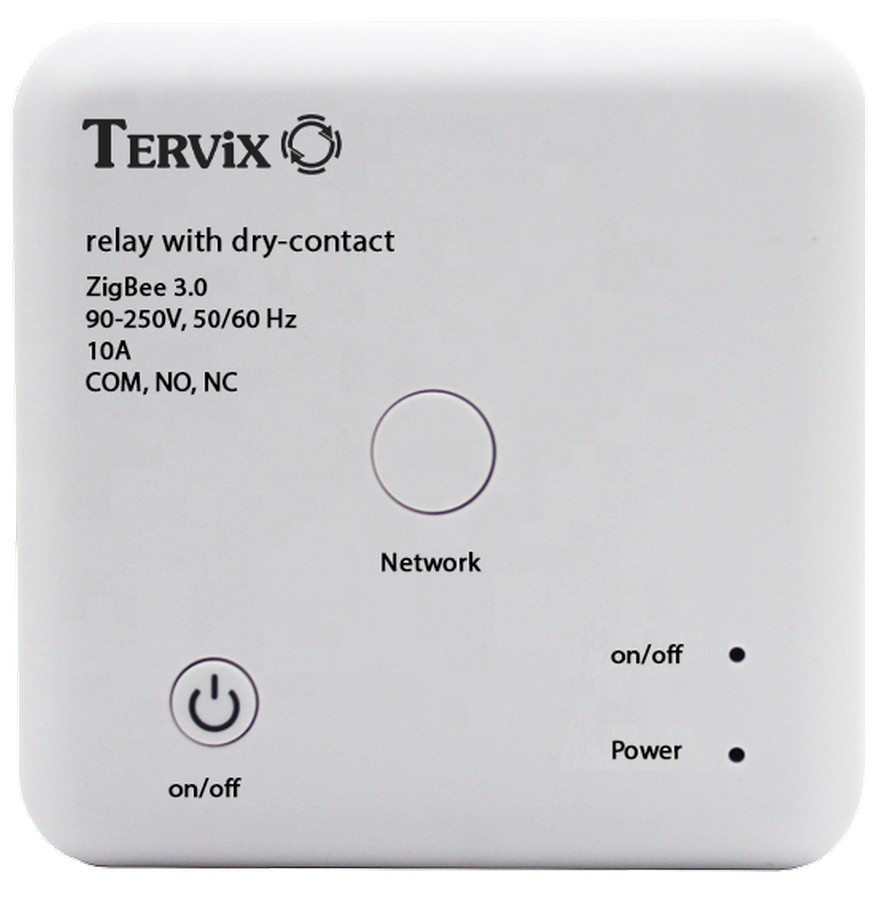 Купить реле с "сухим" контактом Tervix Pro Line ZigBee Dry Contact On/Off (431181) в Житомире