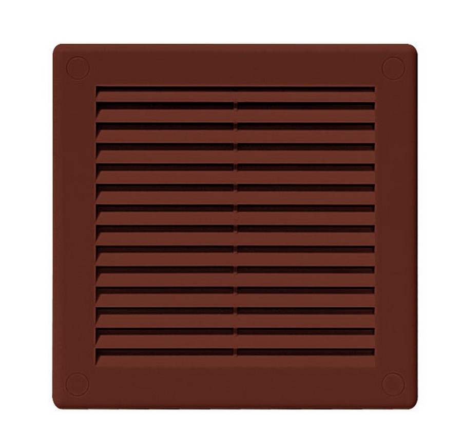 Решітка вентиляційна Awenta TRU6 (200х200) коричневий в інтернет-магазині, головне фото