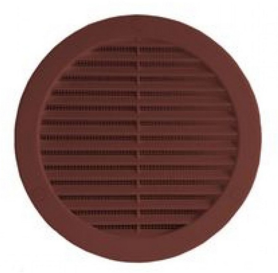 Решітка вентиляційна Awenta TRU16 (Ø125) коричневий в інтернет-магазині, головне фото