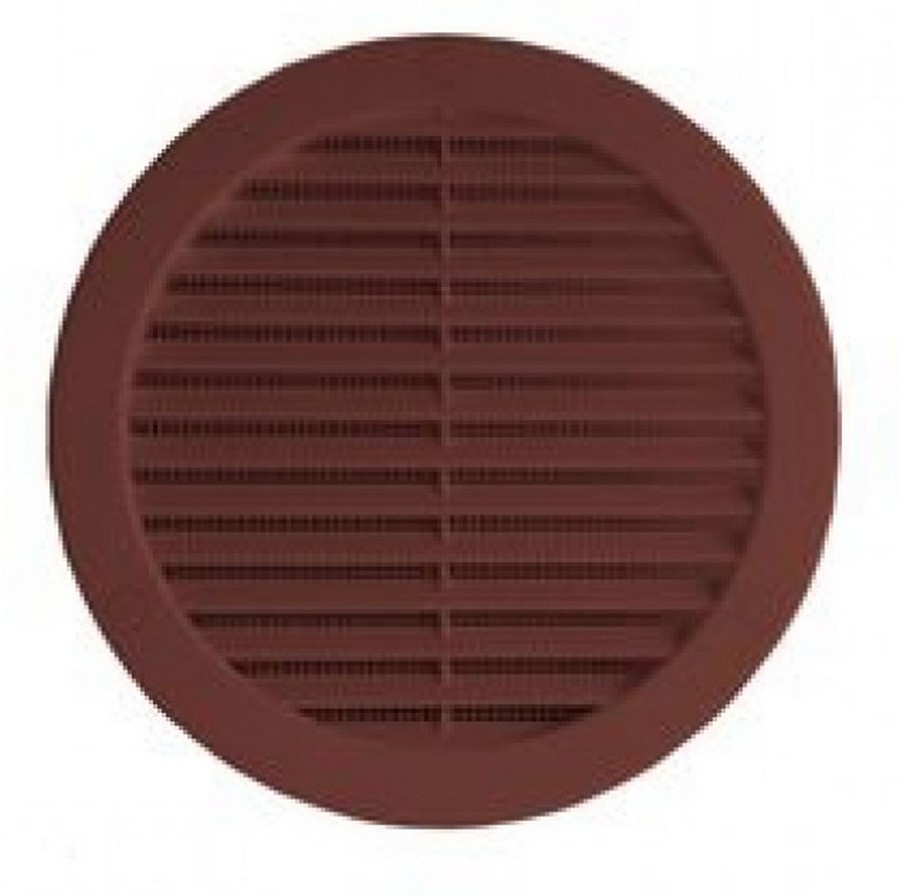 Решетка вентиляционная Awenta TRU18 (Ø150) коричневый в интернет-магазине, главное фото