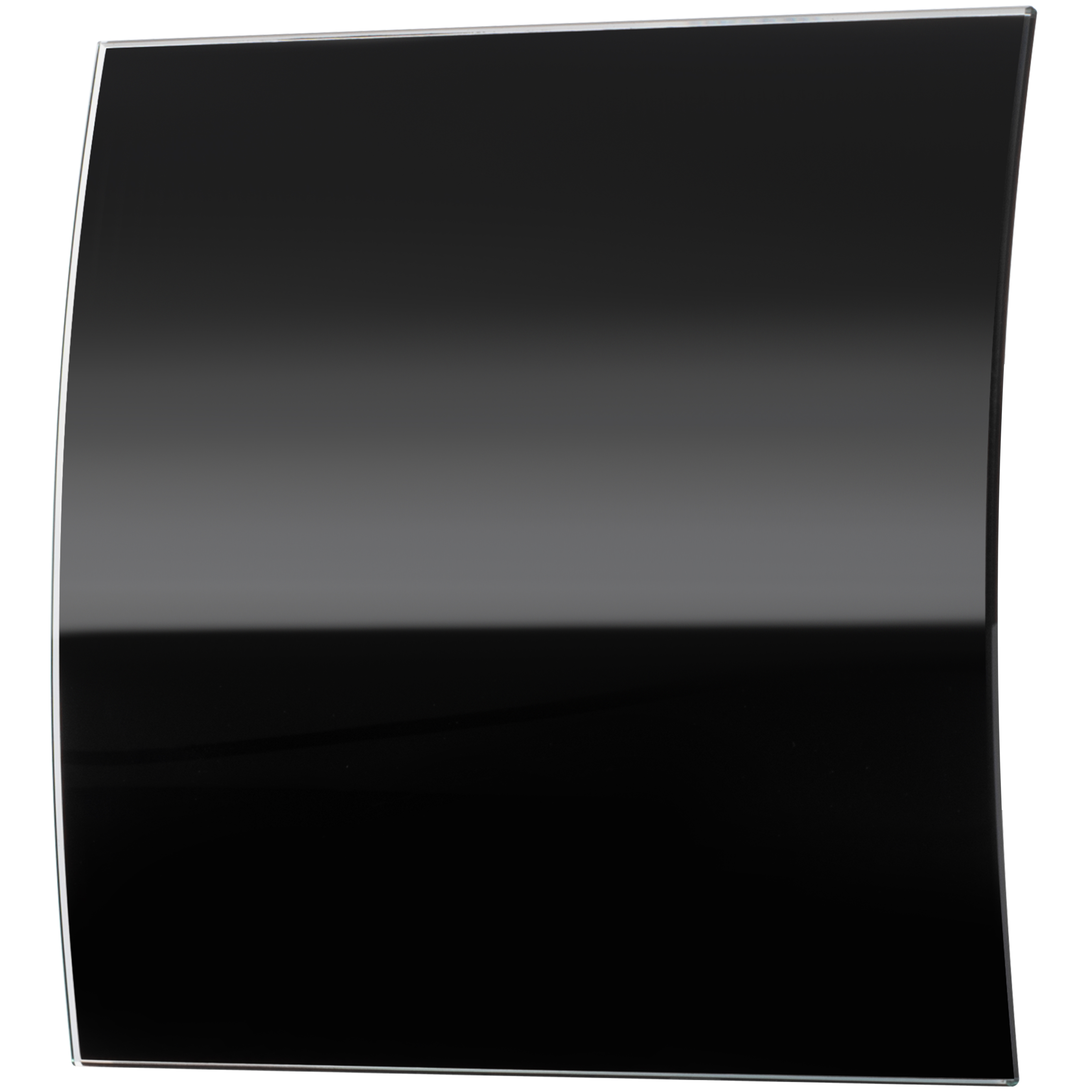 Крышка к вентилятору Awenta Escudo PEGB100P Black Glossy Glass