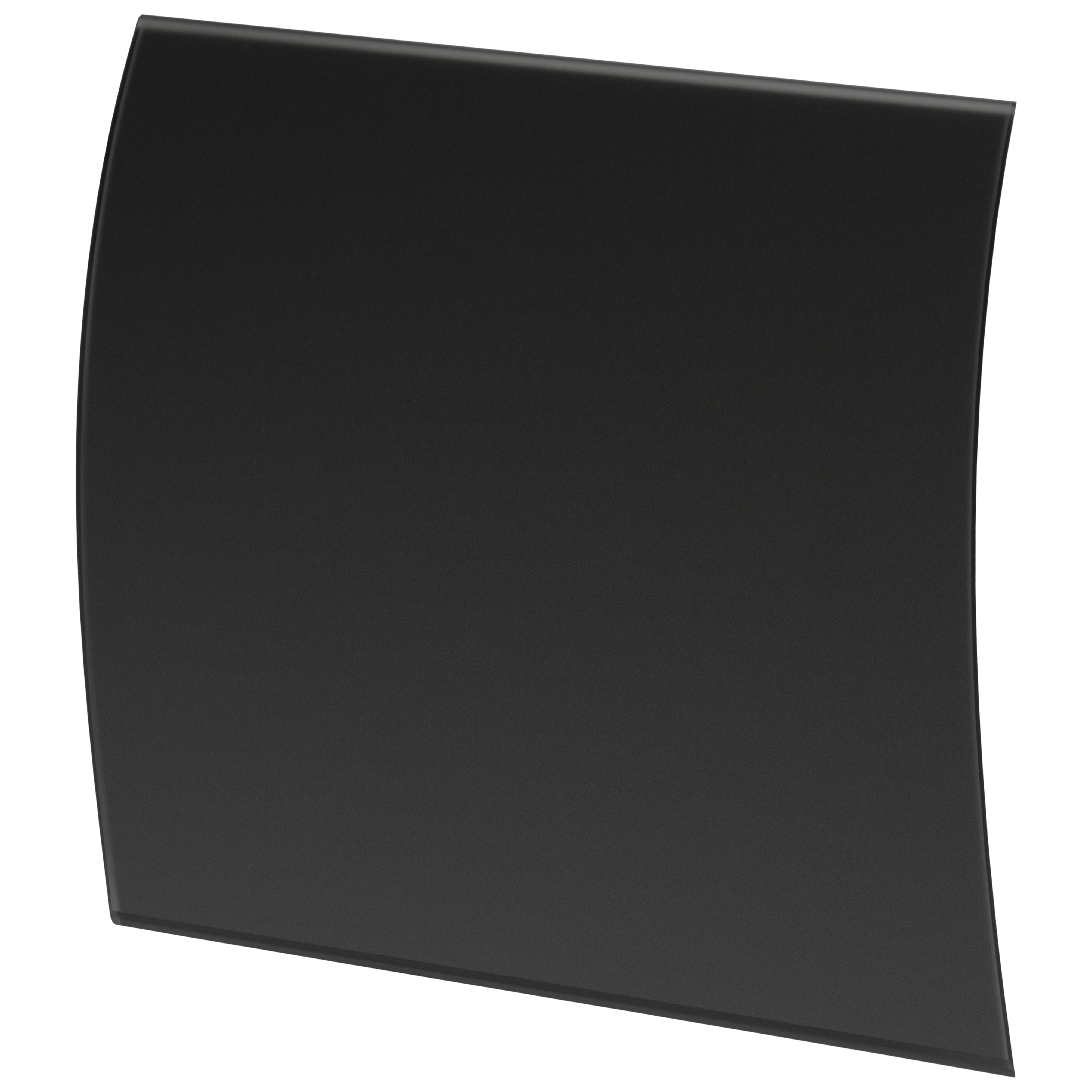 Крышка к вентилятору Awenta Escudo PEGB100M Black Matte Glass