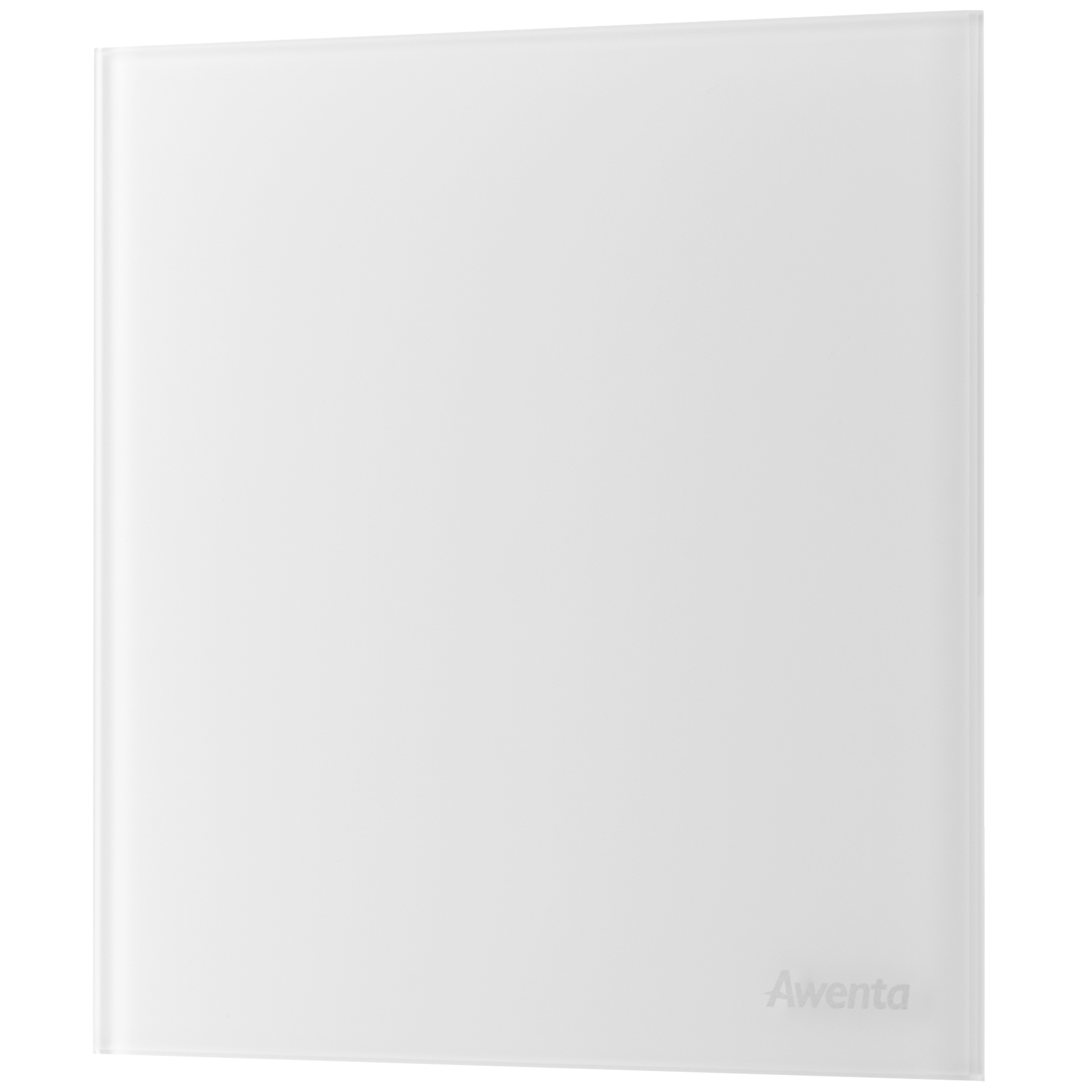 Крышка к вентилятору Awenta Trax PTG100 White Glass в интернет-магазине, главное фото