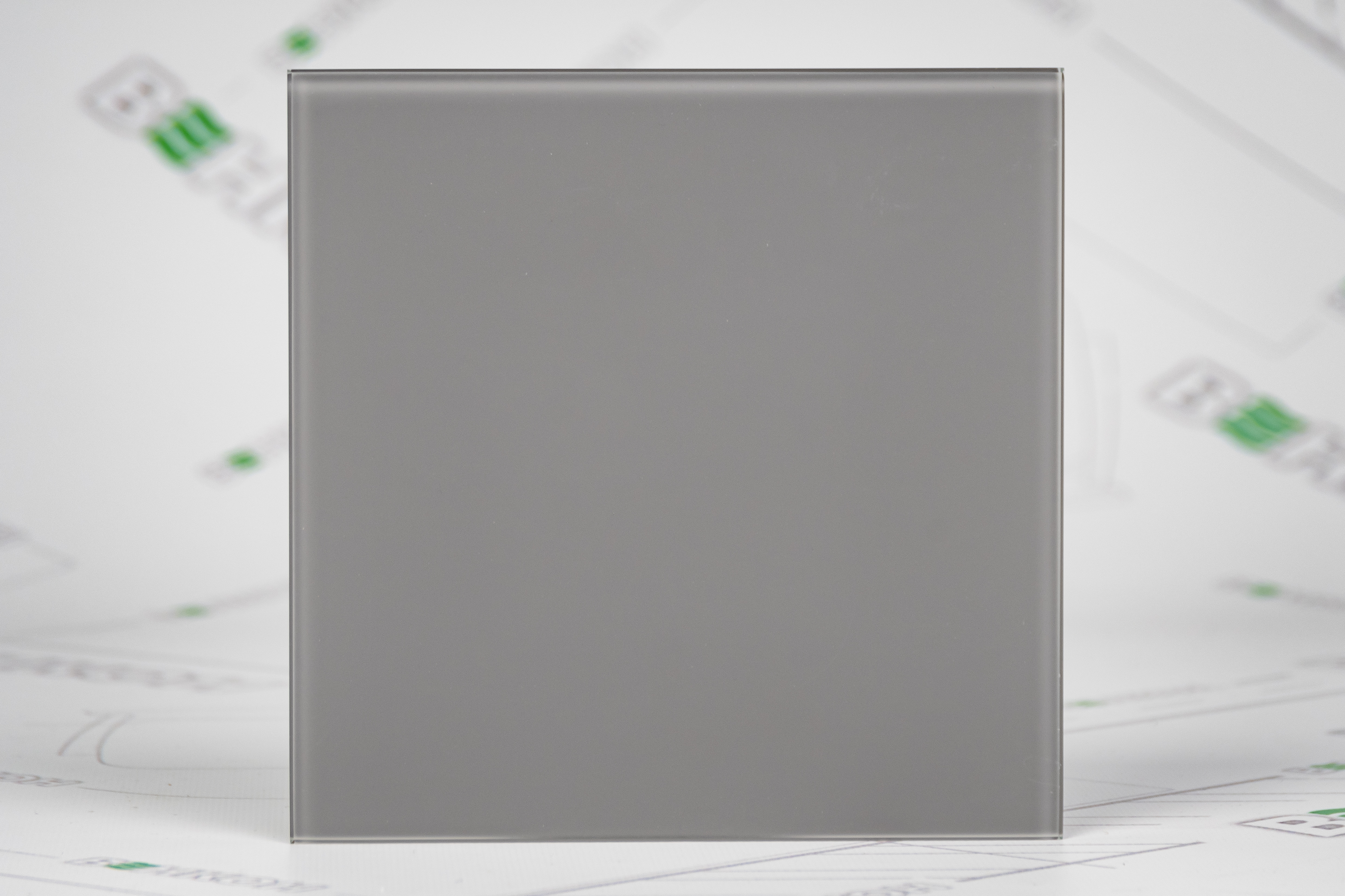 Крышка к вентилятору Awenta Trax PTGG100M Grey Glass цена 811.00 грн - фотография 2