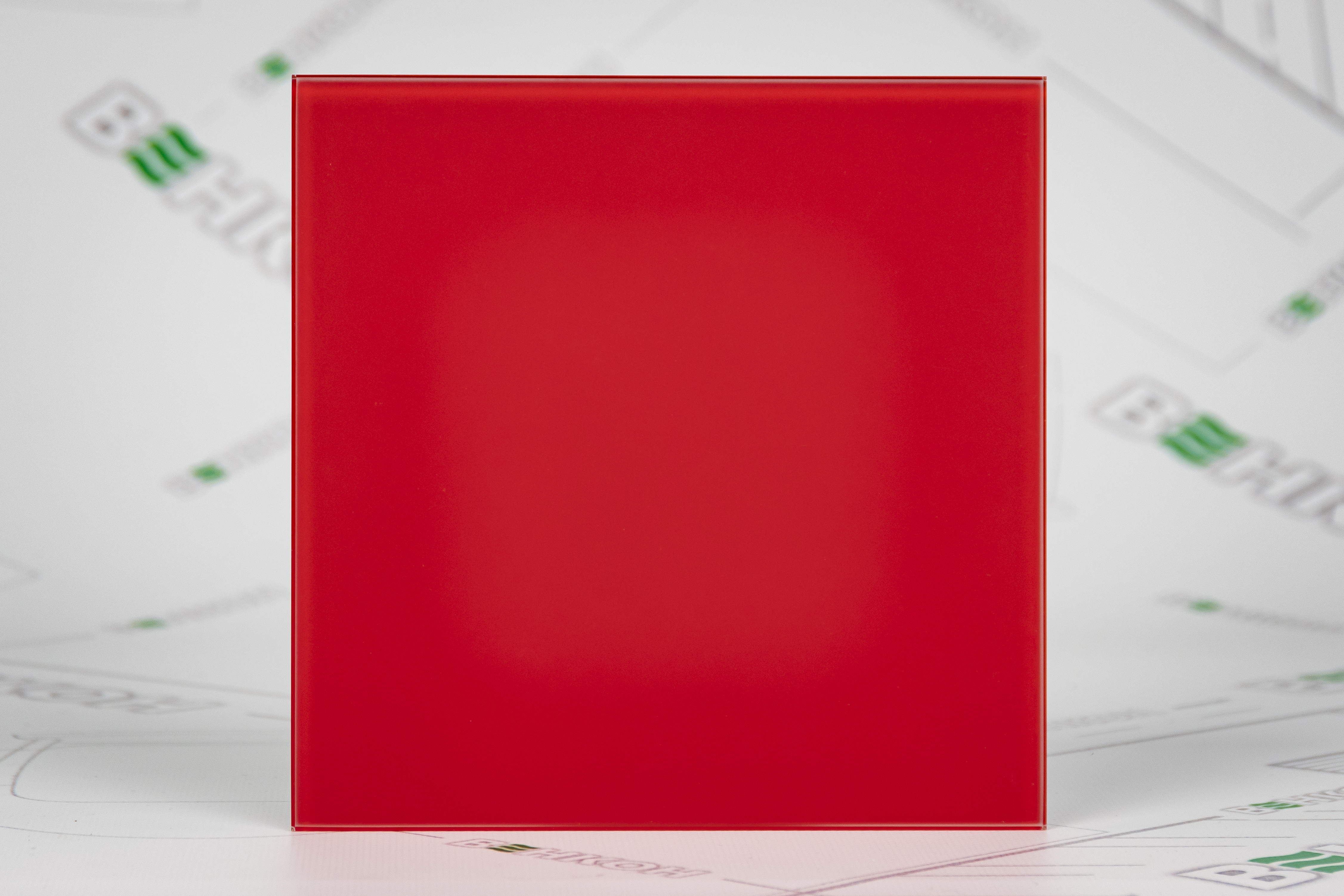 в продаже Крышка к вентилятору Awenta Trax PTGR100M Red Matte Glass - фото 3