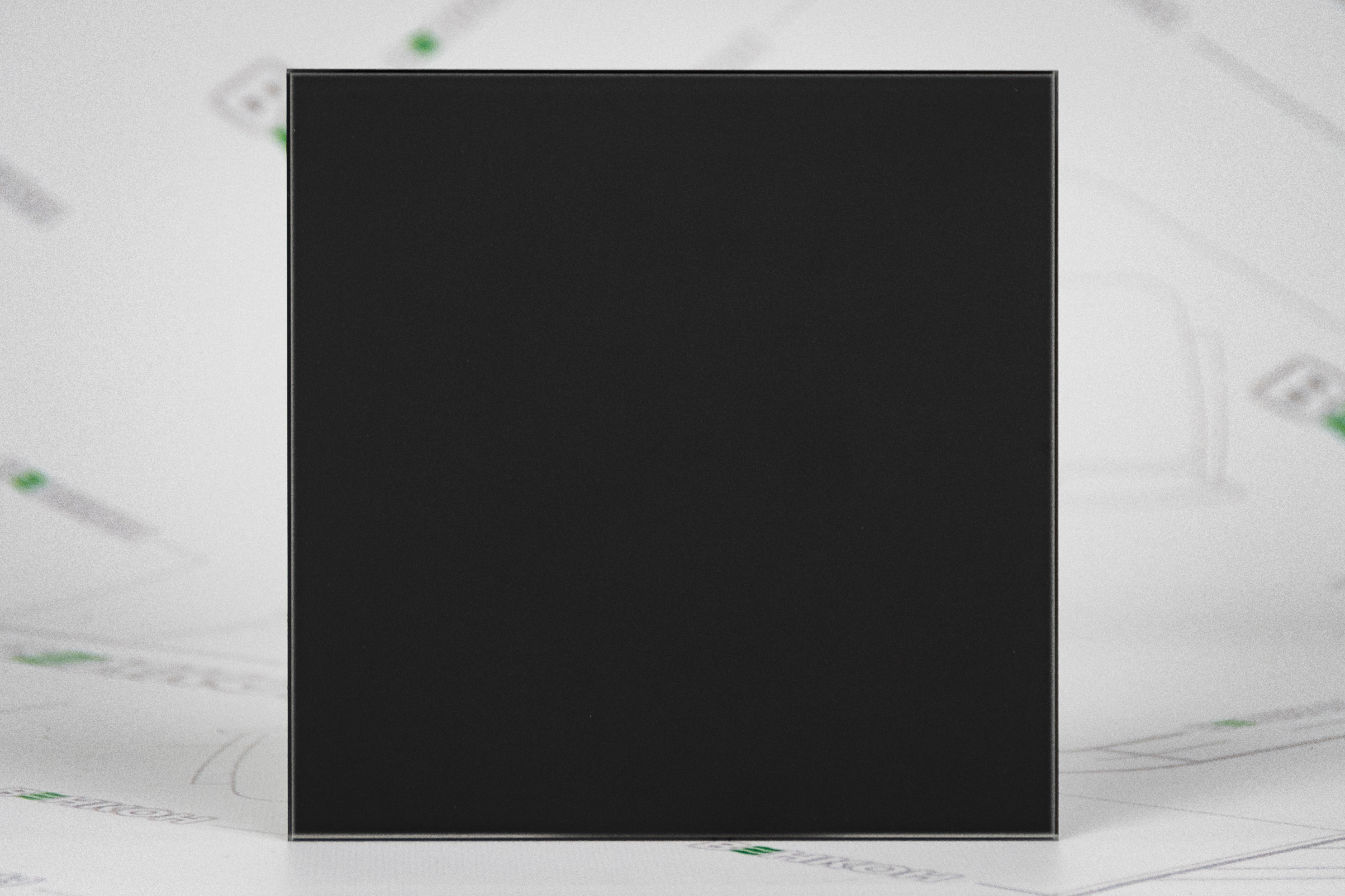 в продаже Крышка к вентилятору Awenta Trax PTGB100M Black Matte Glass - фото 3