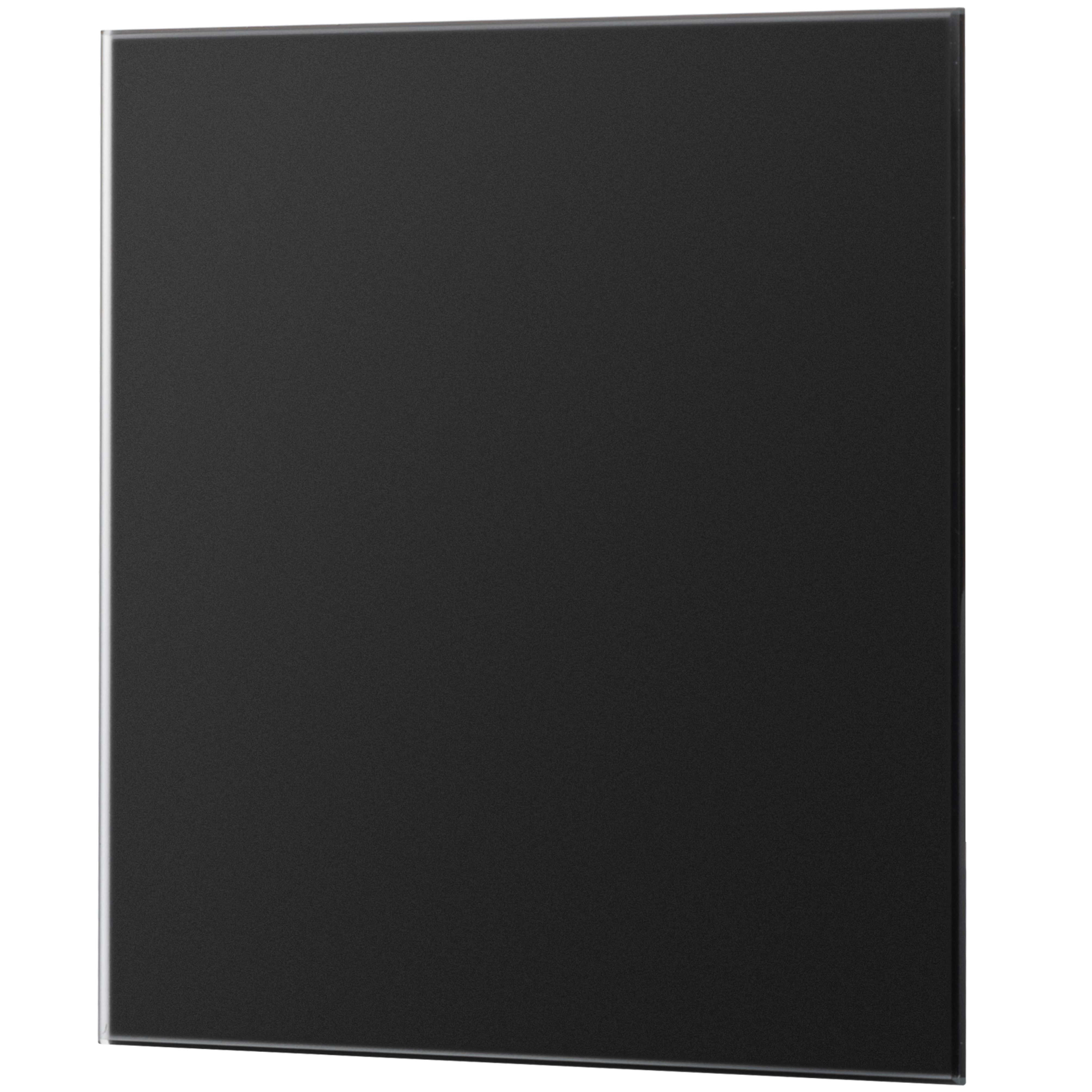 Крышка к вентилятору Awenta Trax PTGB100M Black Matte Glass