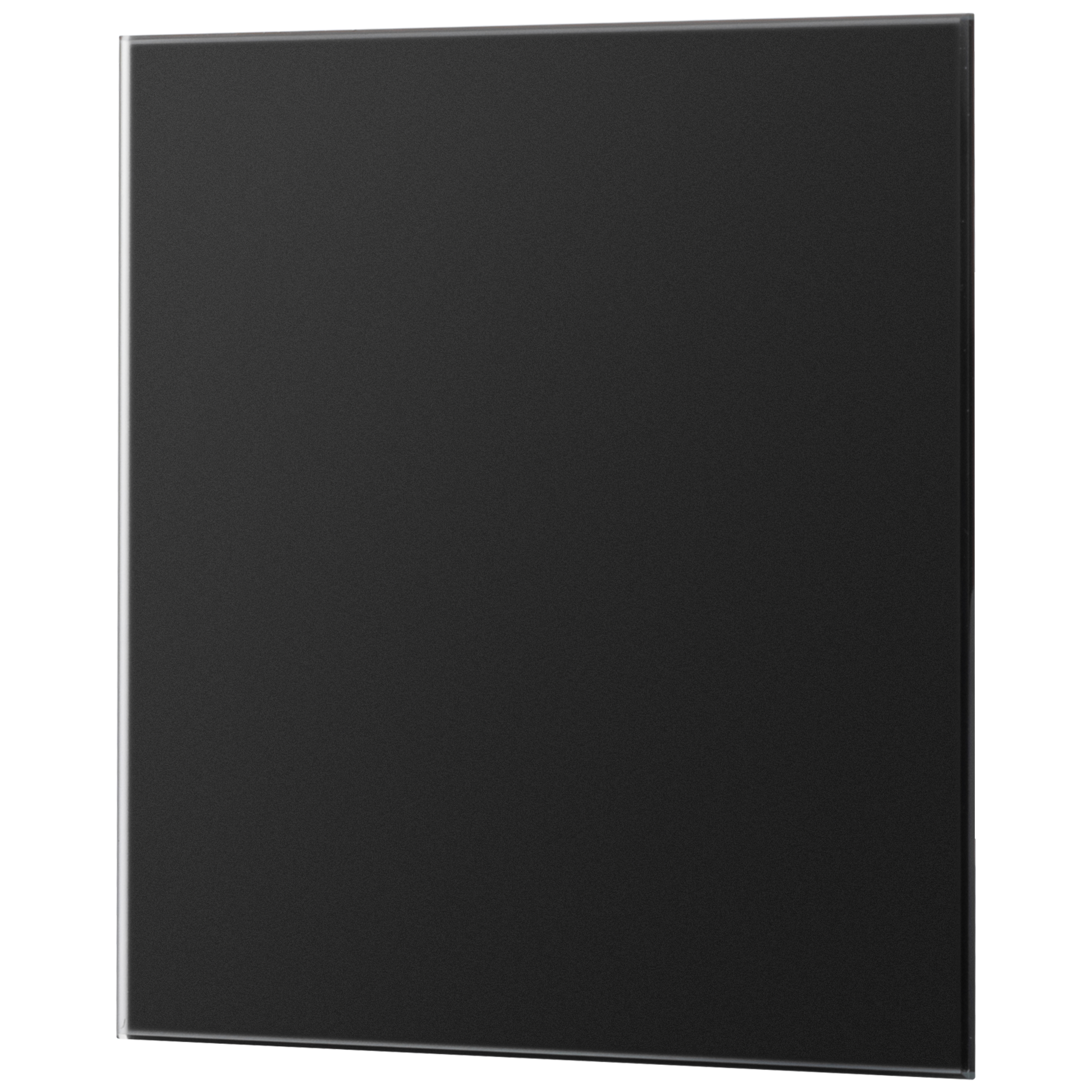 Крышка к вентилятору Awenta Trax PTGB125M Black Matte Glass