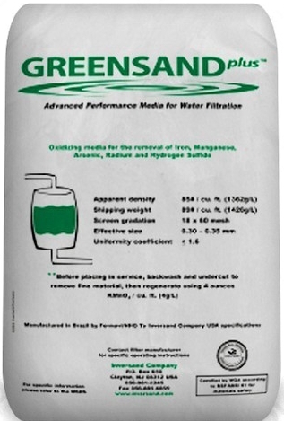 Засипка для фільтра Clack Greensand Plus 14,15л (20кг) в інтернет-магазині, головне фото