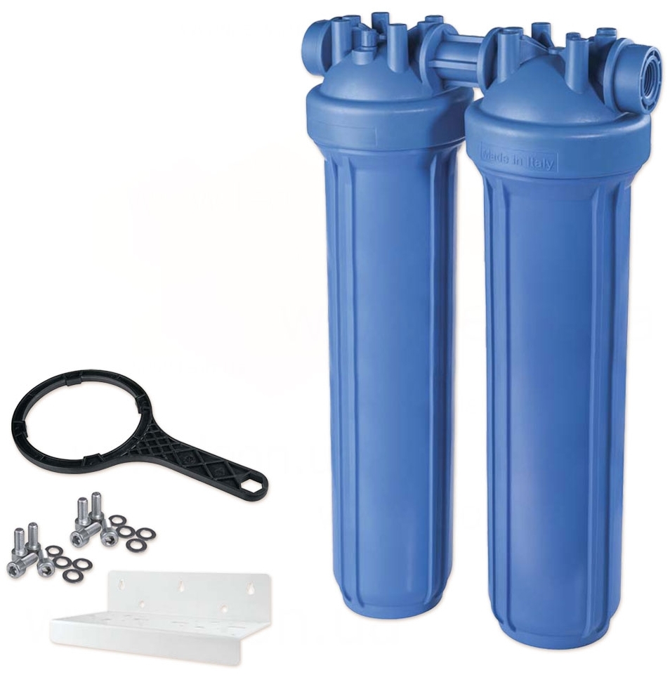 Магистральный фильтр Atlas Filtri DP 20 BIG DUO 1 1/2 AB IN KIT (ZA1802912) цена 8172 грн - фотография 2