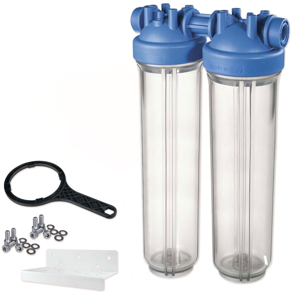 Магистральный фильтр Atlas Filtri DP 20 BIG DUO 1 1/2 TS IN KIT (ZA1802911) цена 7211 грн - фотография 2