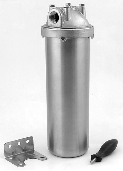 Магистральный фильтр Raifil 10 Slim 1" нержавеющая сталь (HMS-10B) отзывы - изображения 5