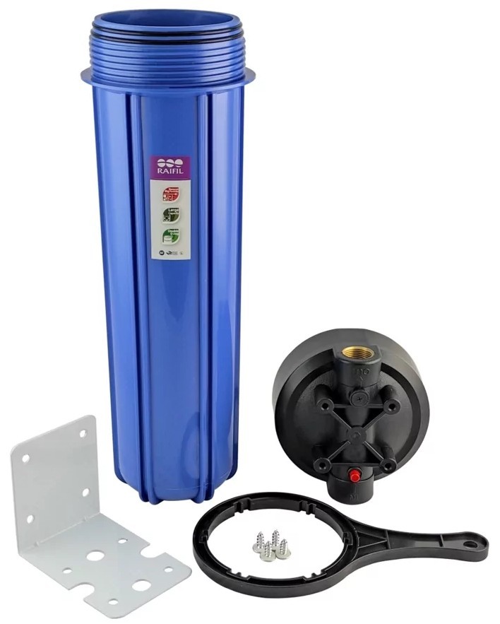 Магістральний фільтр Raifil 20 Big Blue 1" синій (PS898B1-BK1-PR2-OR)