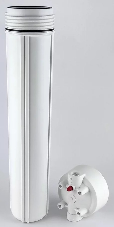 Магістральний фільтр Raifil 20 Slim 3/8" біла (W890-BK38PR-BN) ціна 1610 грн - фотографія 2