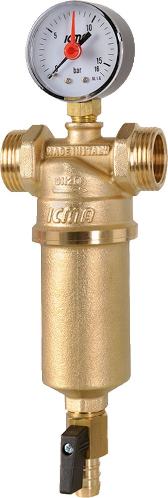 Фильтр для горячей воды Icma 3/4" и 1/2" 750