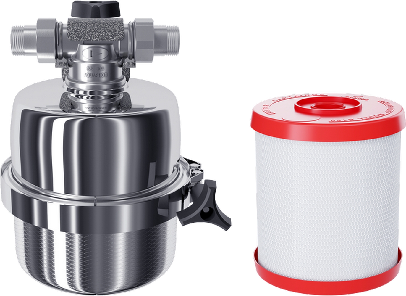 Магистральный фильтр Aquaphor Викинг Мини для горячей воды в интернет-магазине, главное фото