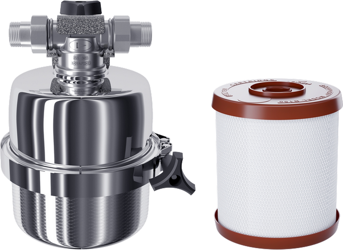 Магистральный фильтр Aquaphor Викинг Мини для холодной воды в интернет-магазине, главное фото