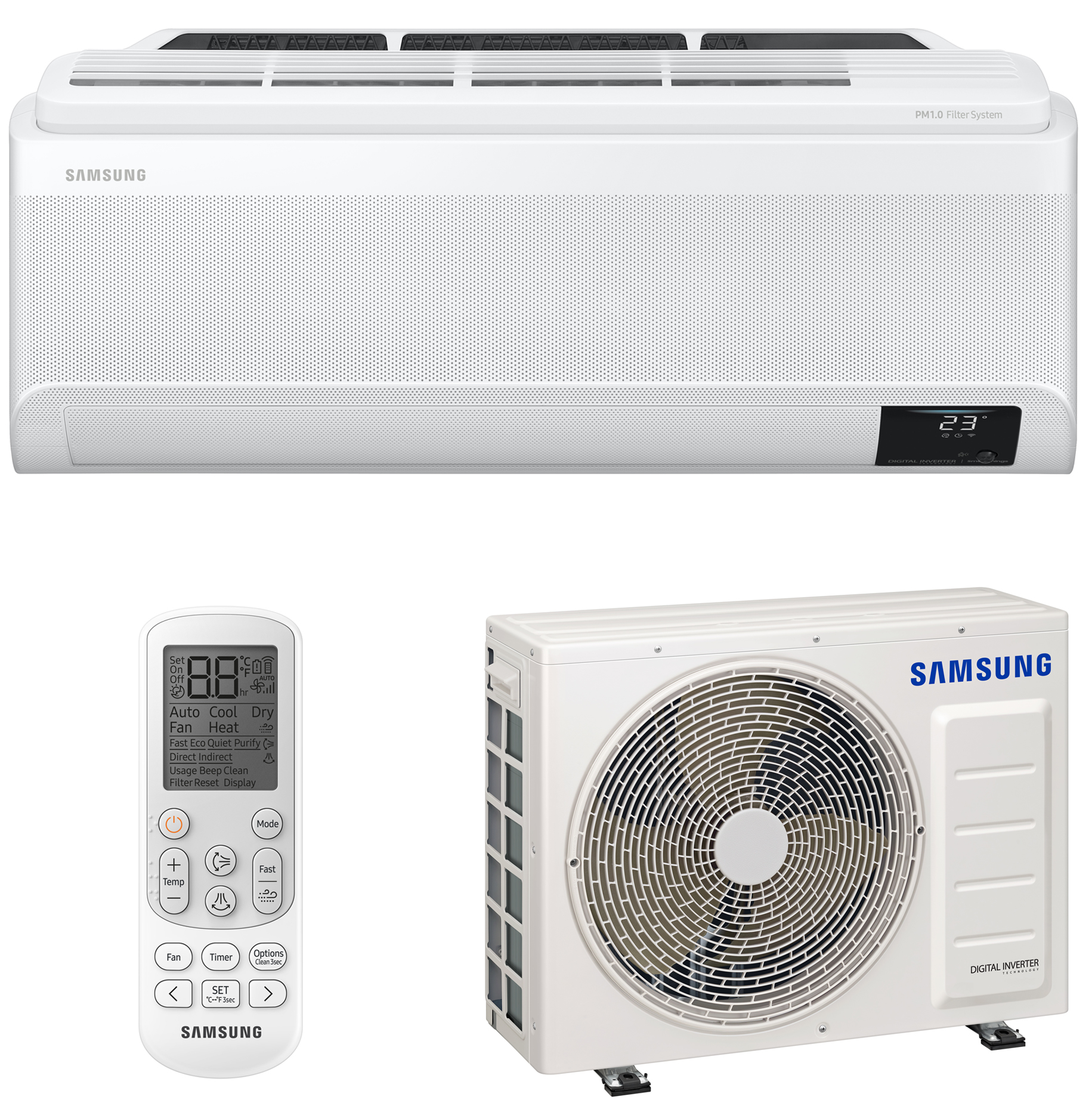 Samsung Geo WindFree WiFi-PM1.0-MDS AR09AXAAAWKNER