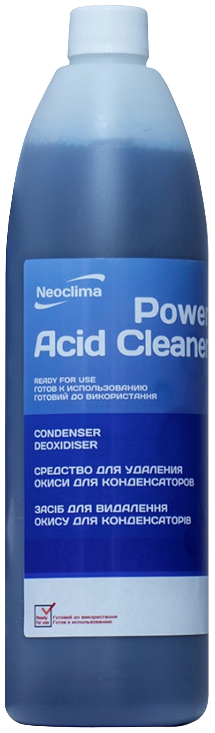 Характеристики очищувач зовнішнього блоку Neoclima Power Acid Cleaner 1 л, спрей