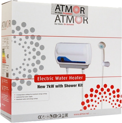 Проточный водонагреватель Atmor New 7 KW Shower характеристики - фотография 7