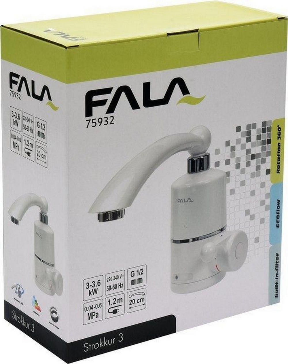 в продаже Проточный водонагреватель Fala 75932 - фото 3