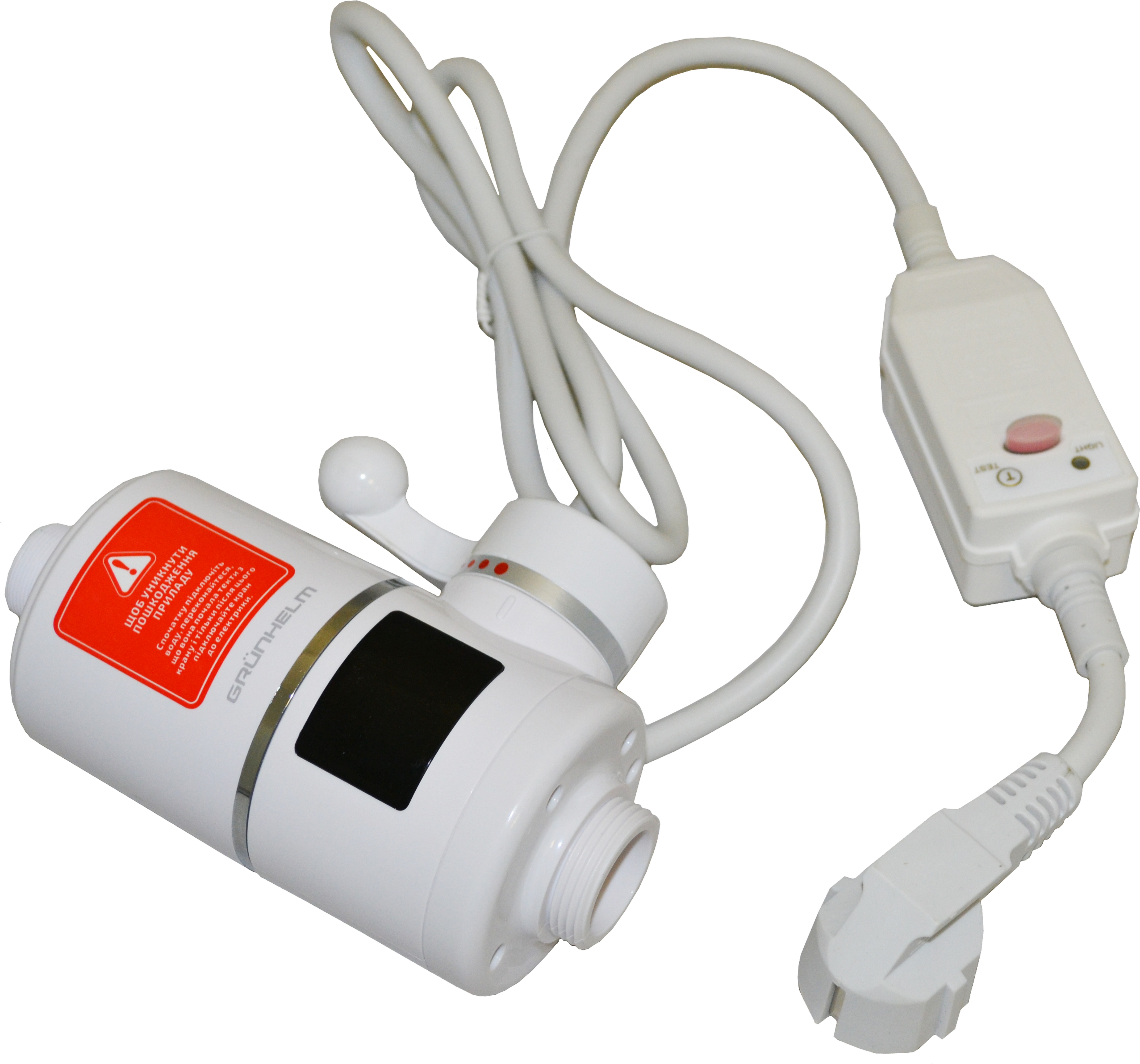 Проточный водонагреватель Grunhelm EWH-1X-3F-LED отзывы - изображения 5