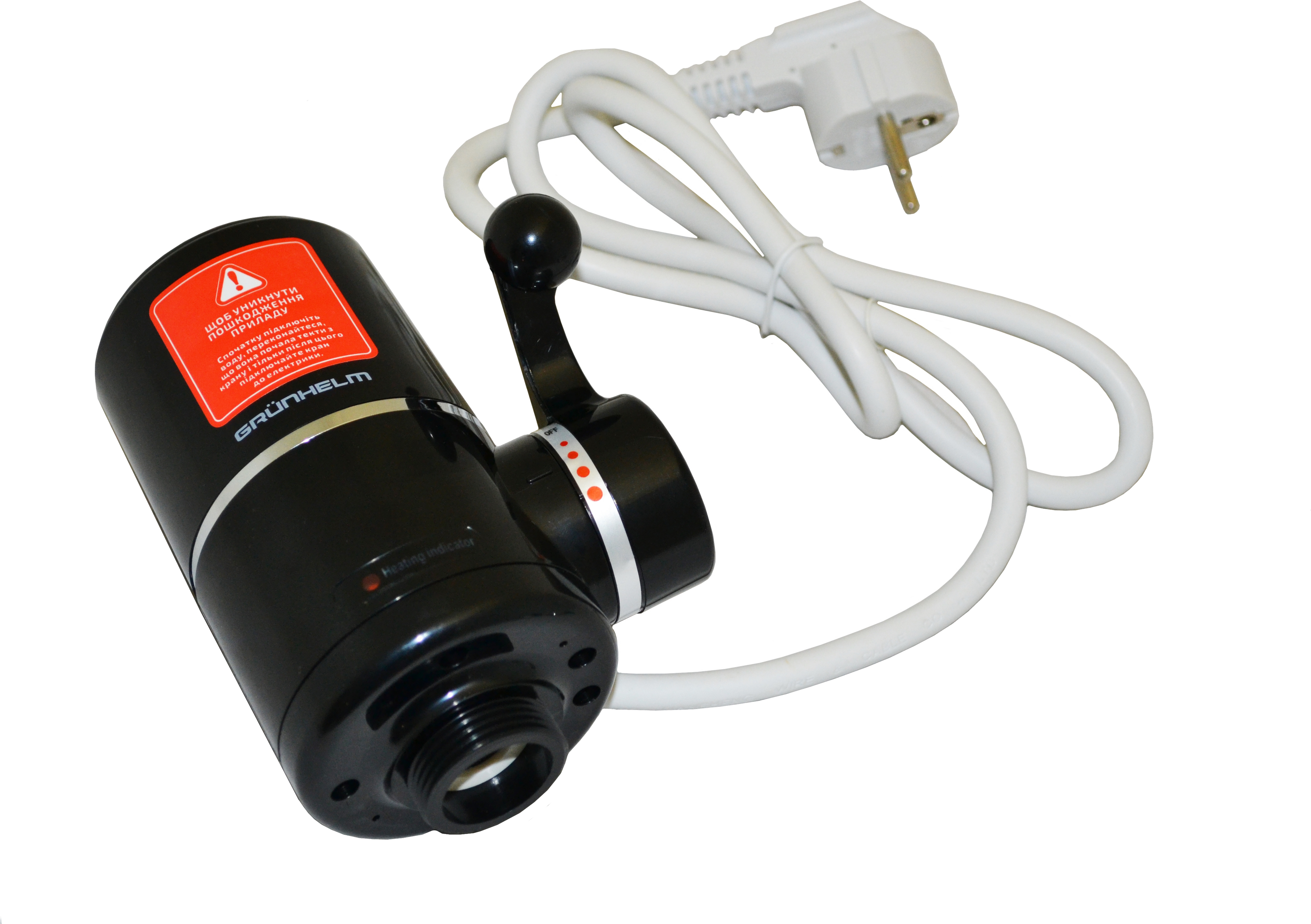 Проточный водонагреватель Grunhelm EWH-1X-3G-BLC инструкция - изображение 6