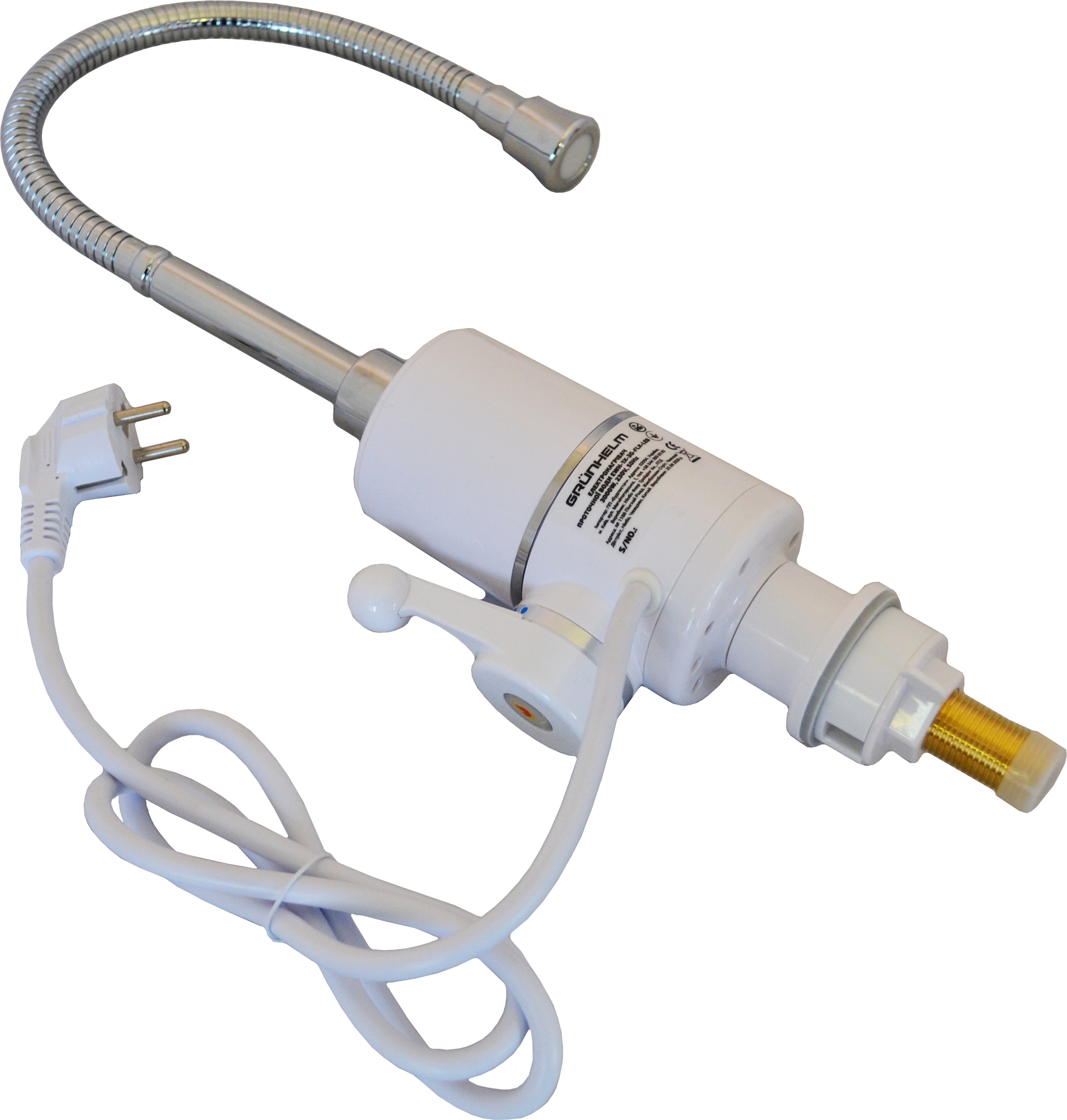 Проточный водонагреватель Grunhelm EWH-1X-3G-FLX-LED характеристики - фотография 7