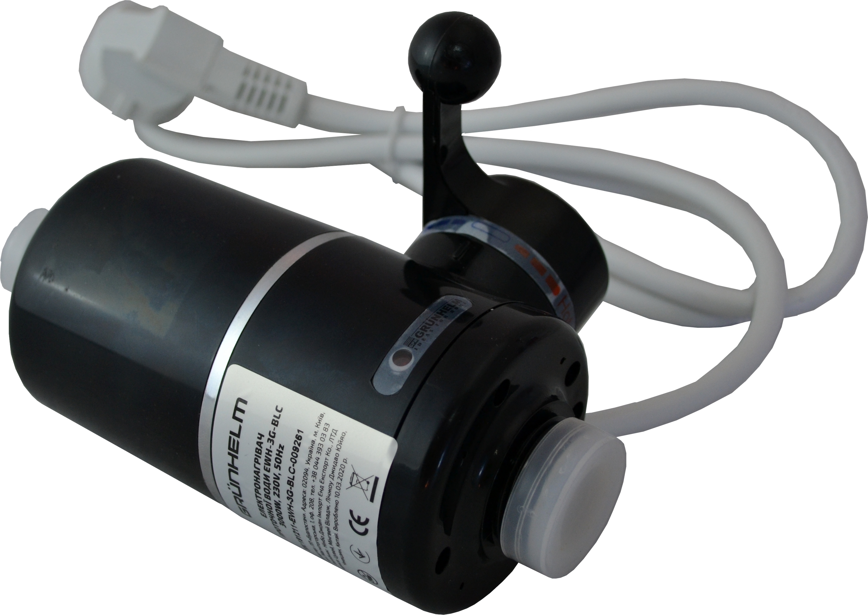 Проточный водонагреватель Grunhelm EWH-3G-BLC инструкция - изображение 6
