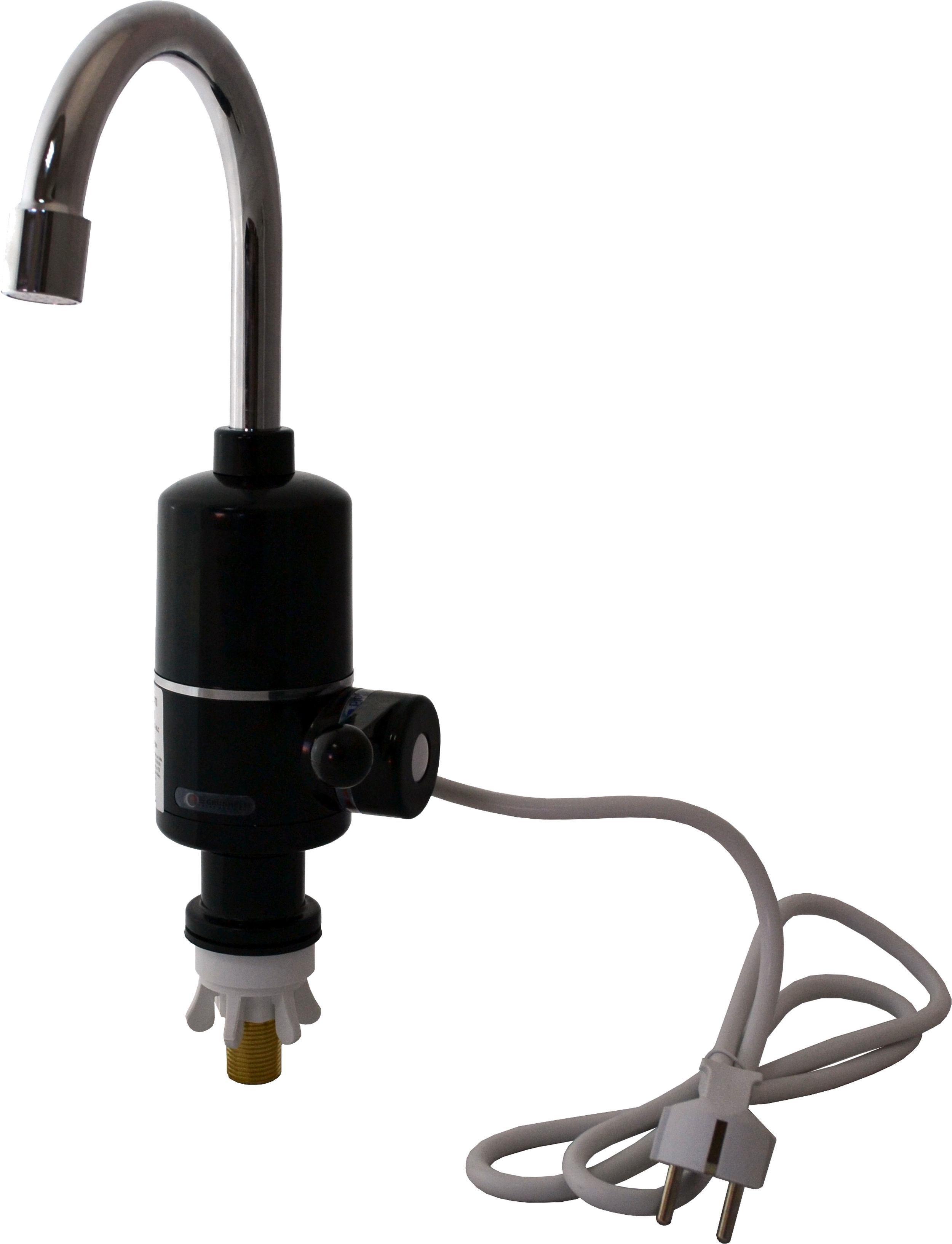 Проточный кран водонагреватель Grunhelm EWH-3G-BLC