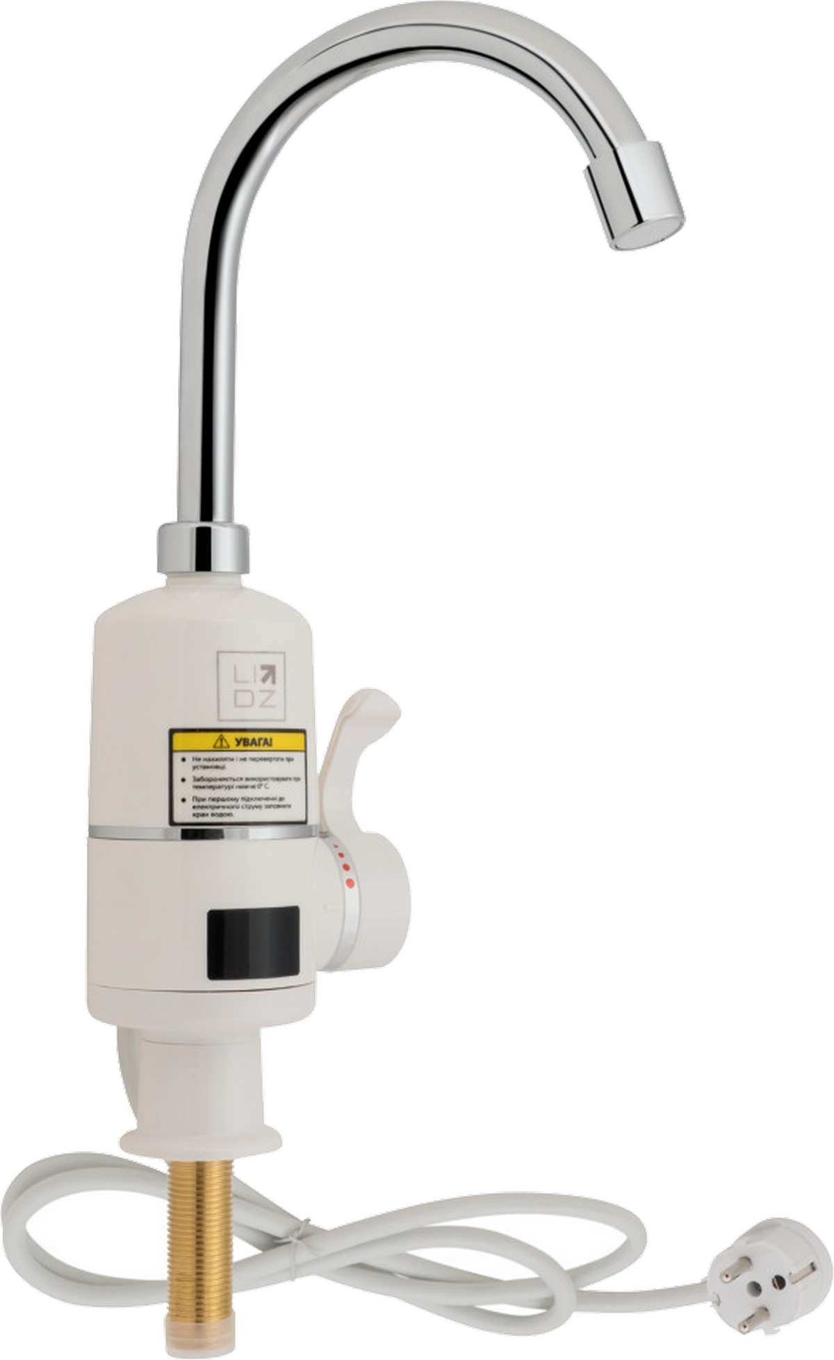 Lidz Warm 056 White/Chrome LDWAR056WCR24984