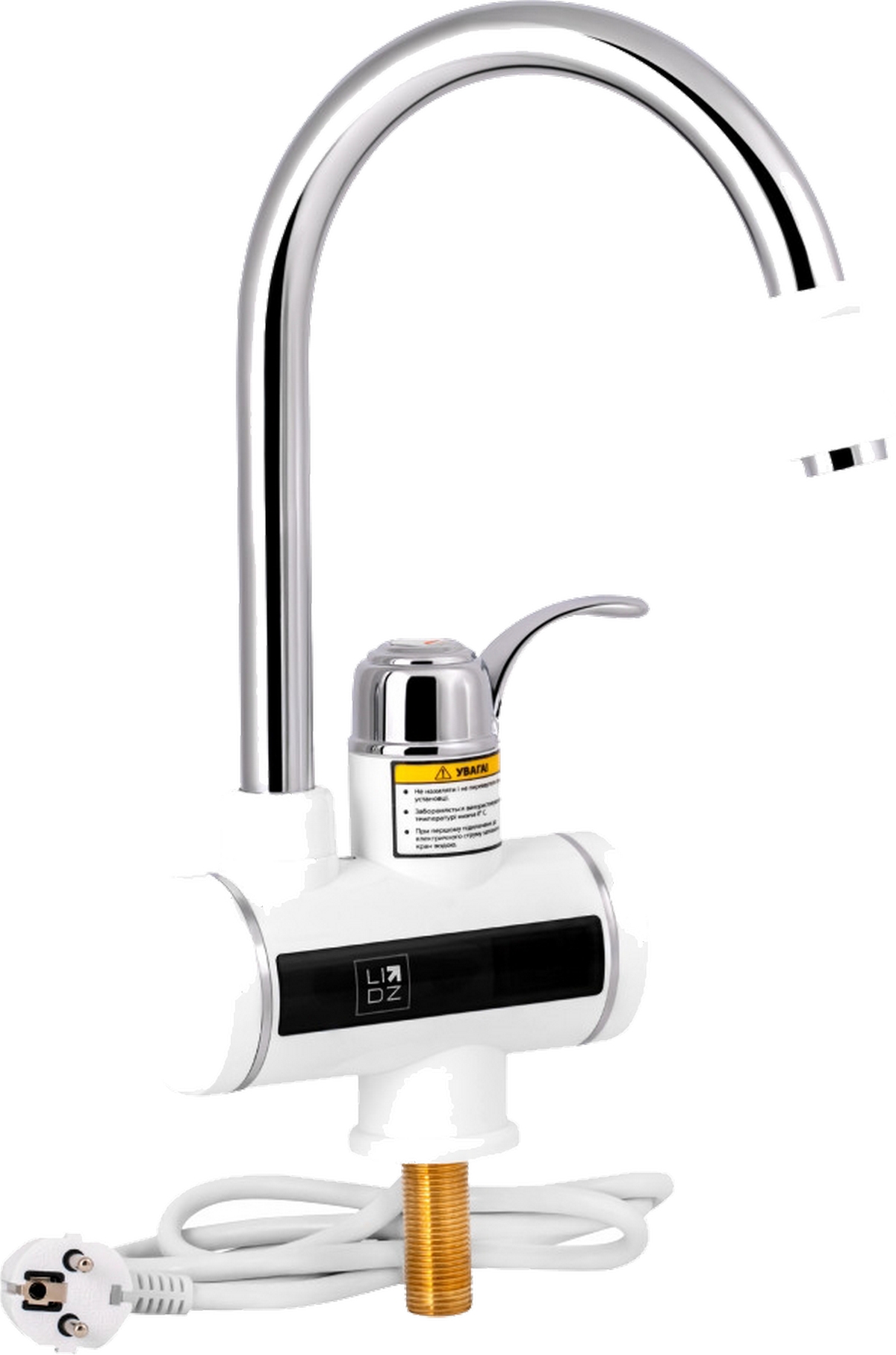 Lidz Warm 058 White/Chrome LDWAR058WCR24985