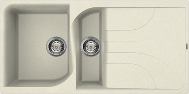 Кухонна мийка Elleci Ego 475 Bianco Antico 62 в інтернет-магазині, головне фото