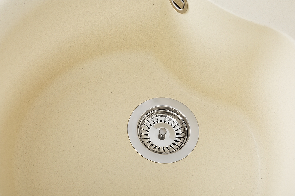 Кухонна мийка Elleci Ego Round Bianco antico 62 ціна 5999 грн - фотографія 2