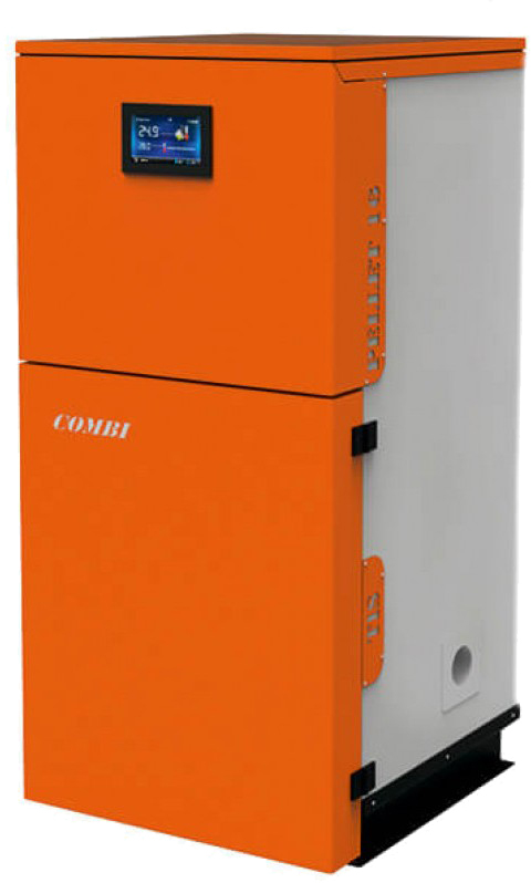 Твердопаливний котел 16 кВт TIS (ТІС) Pellet Combi 15R (296L+OPS)